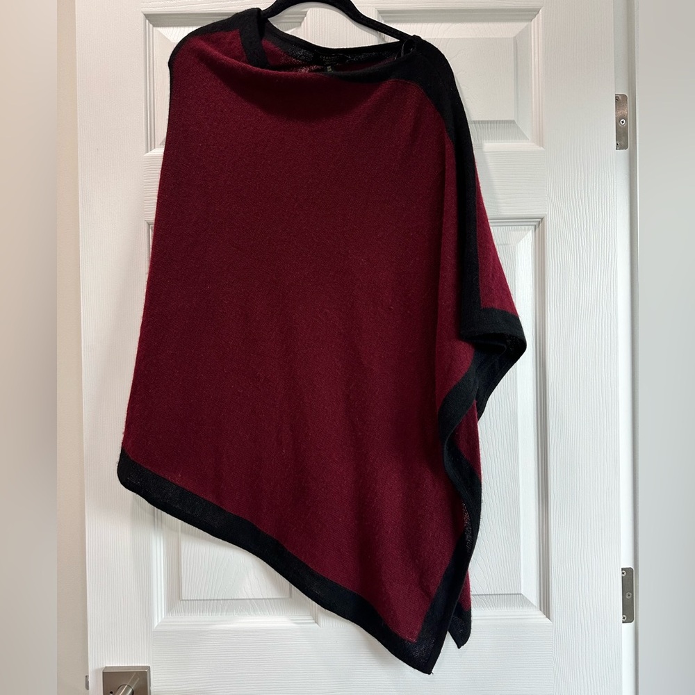 Cashmere Charter Club poncho $169 retail